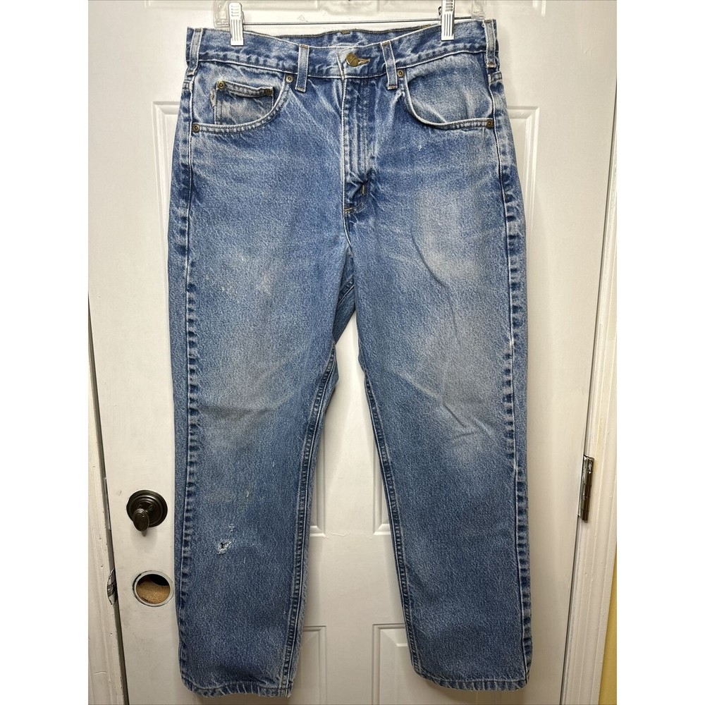 Carhartt Mens Relaxed Fit Denim Blue Jeans - Size 32x28